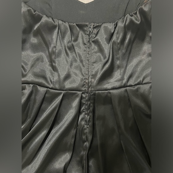 Rubyrox Strapless Black Dress Size 7 - Picture 5 of 8